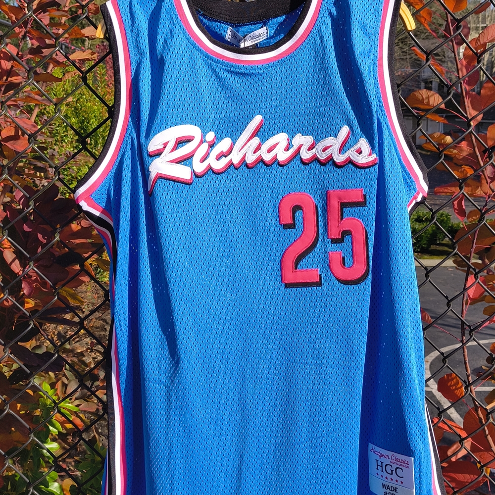Dwyane Wade NBA Richards High School Wade Jersey #25 Men's Size XL New Attacks